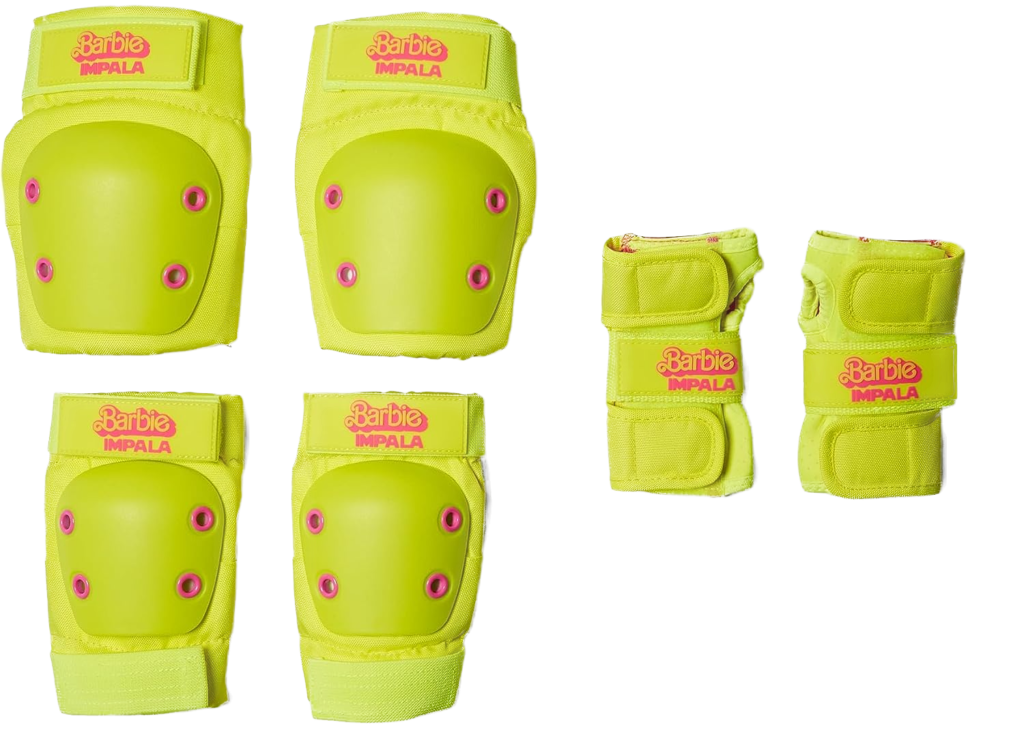 barbie knee pads